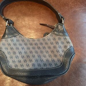 Dooney & Bourke Hobo Bag Designer Blue and Gray Women's Bag